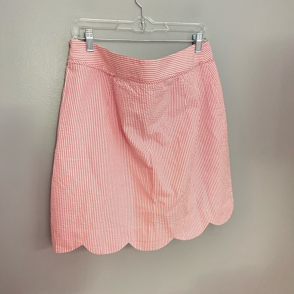 Vineyard Vines Dresses & Skirts - 🦚3xHP🦚 Vineyard Vines Pink Scalloped Hem Seersucker Skirt